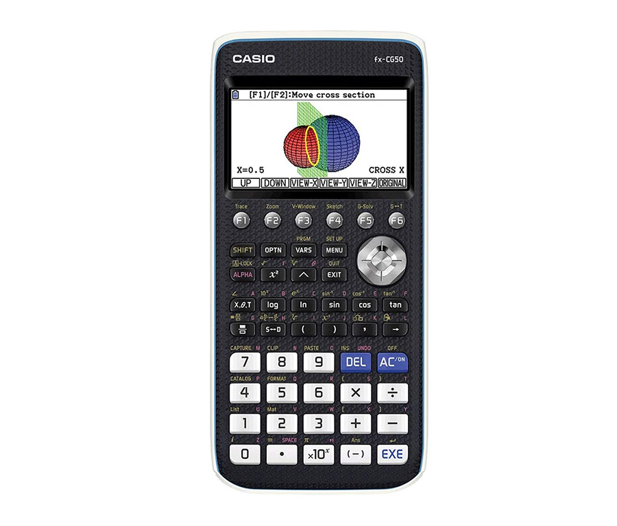 Calcolatrice grafico-simbolica 3D con display a colori CASIO FX-CG50 (ammessa agli Esami di Stato)