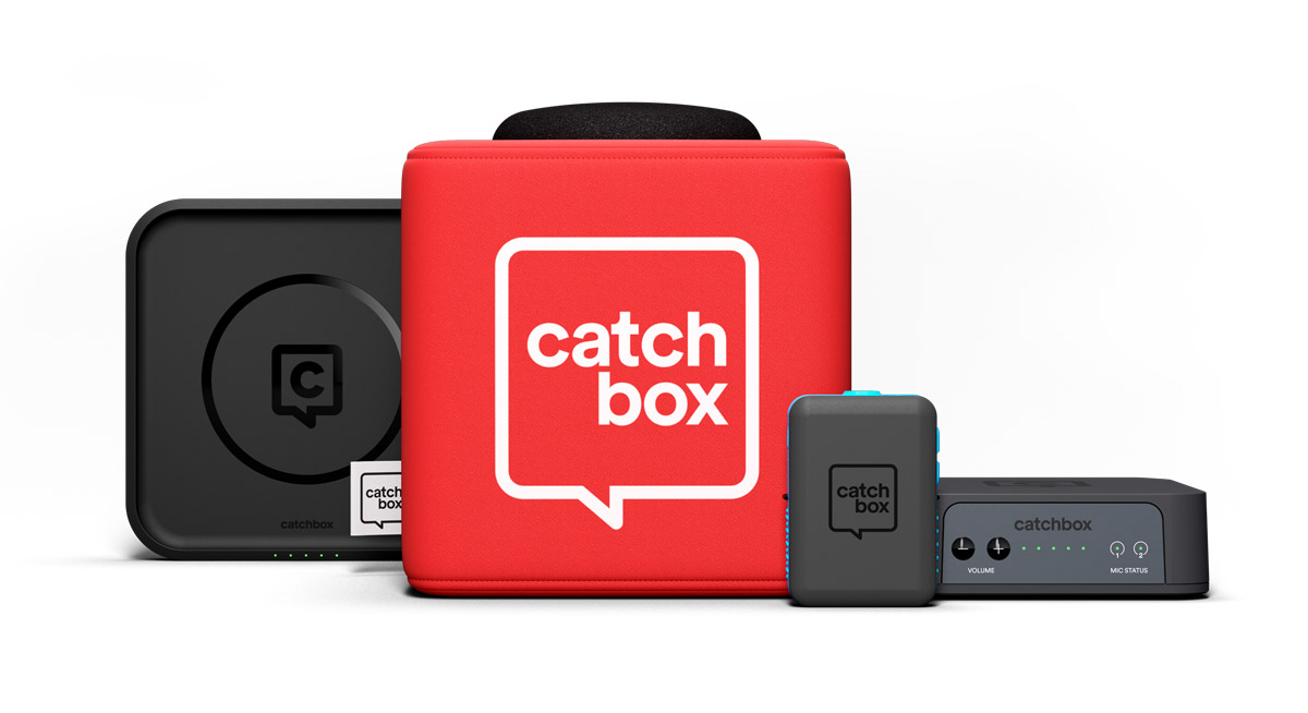 Catchbox - Microfono wireless morbido lanciabile e microfono docente