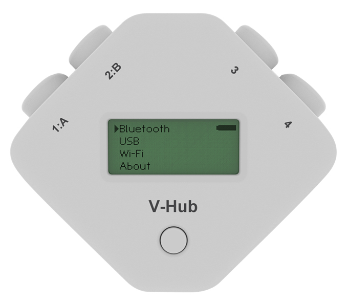 Datalogger V-HUB registratore di dati fino a 8 sensori