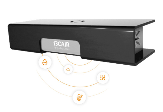 Sistema di controllo qualità dell'aria i3CAIR per monitor interattivi i3