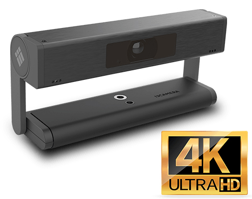 Webcam professionale 4K con microfono omnidirezionale i3CAMERA Pro