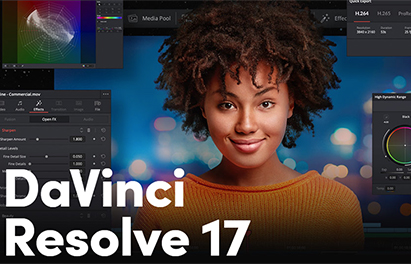Blackmagic DaVinci Resolve Studio 17 software di video editing