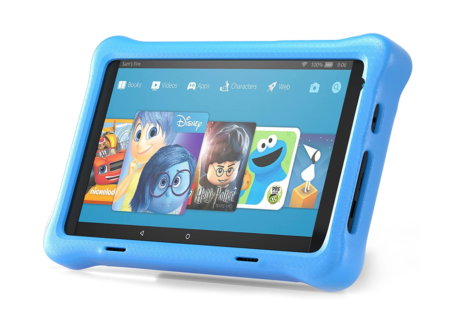 Tablet per bambini con applicazioni per imparare e giocare