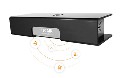 Sistema di controllo qualità dell'aria i3CAIR per monitor interattivi i3