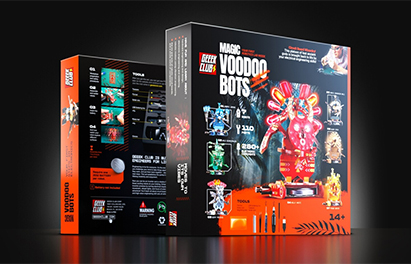 Robot Voodoo Magici – Kit completo STEM per l’esplorazione dei circuiti e pratica della saldatura elettronica per la scuola secondaria