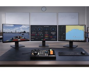 Simulatore didattico di plancia navale con mini consolle (1canale)
