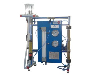 Unità analogica per studi sulla permeabiltà e fluidizzazione