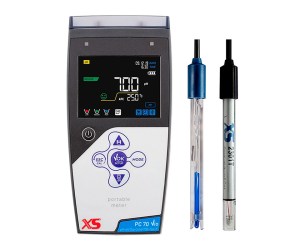 Strumento multiparametrico portatile con elettrodo e cella