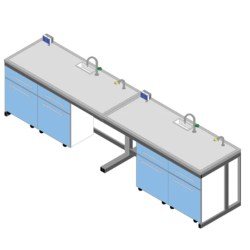 Banco parete piano Porcellanato ECO-GRES cm 360x75x90H