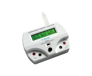 Monitor dati con schermo LCD per il monitoraggio energetico