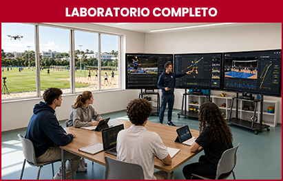 Laboratorio multisportivo per l'analisi del gesto tecnico e delle performance motorie