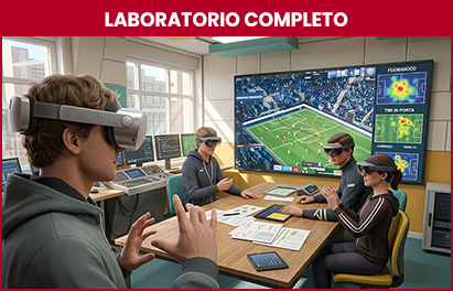 Laboratorio multilingue AR per l'apprendimento del linguaggio tecnico-sportivo con IA