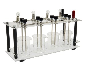 Kit per lo studio della conducibilita' elettrica nei liquidi