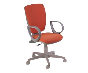 Poltroncina con braccioli e schienale alto in nylon