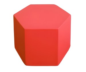 Pouf morbido rettangolare