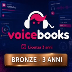 Piattaforma interattiva per l'apprendimento della lingua inglese - Licenza BRONZE 3 anni