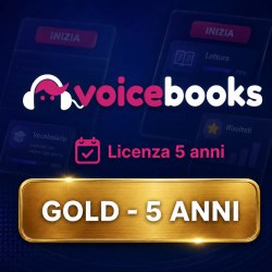Piattaforma interattiva per l'apprendimento della lingua inglese - Licenza GOLD 5 anni